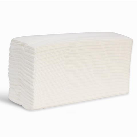 WHITE C FOLD 2 PLY  HAND TOWELS