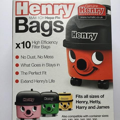 NUMATIC HENRY HOOVER BAGS