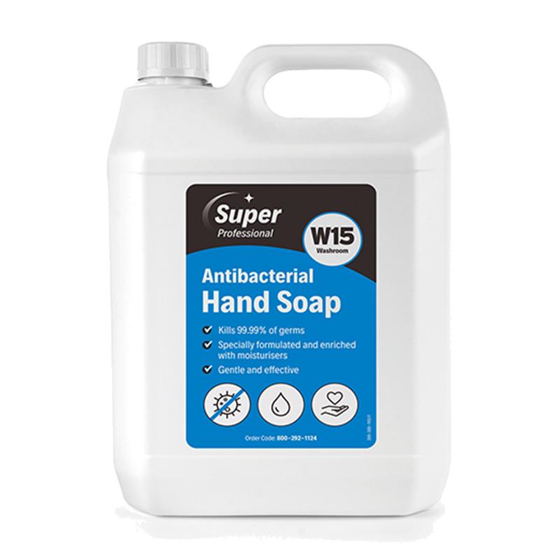 5 L SUPER ANTIBACTERIAL HAND SOAP W15