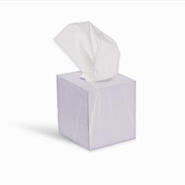 CUBED FACIAL TISSUES