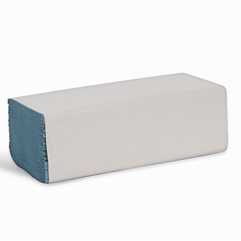 BLUE INTERFOLD 1 PLY HAND TOWELS - 5000 PACK
