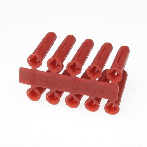 RED PLASTIC PLUGS