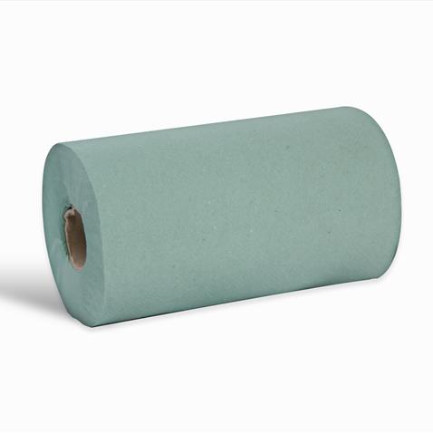 GREEN ROLLER TOWELS 1 PLY