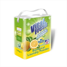 VITAL FRESH LEMON BIOLOGICAL LAUNDRY POWDER