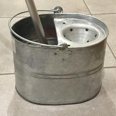 GALVANISED  MOP BUCKET