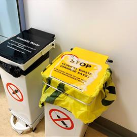 YELLOW CLINICAL WASTE SACKS