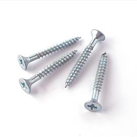 TWIN THREAD POSI CSK SCREWS BZP