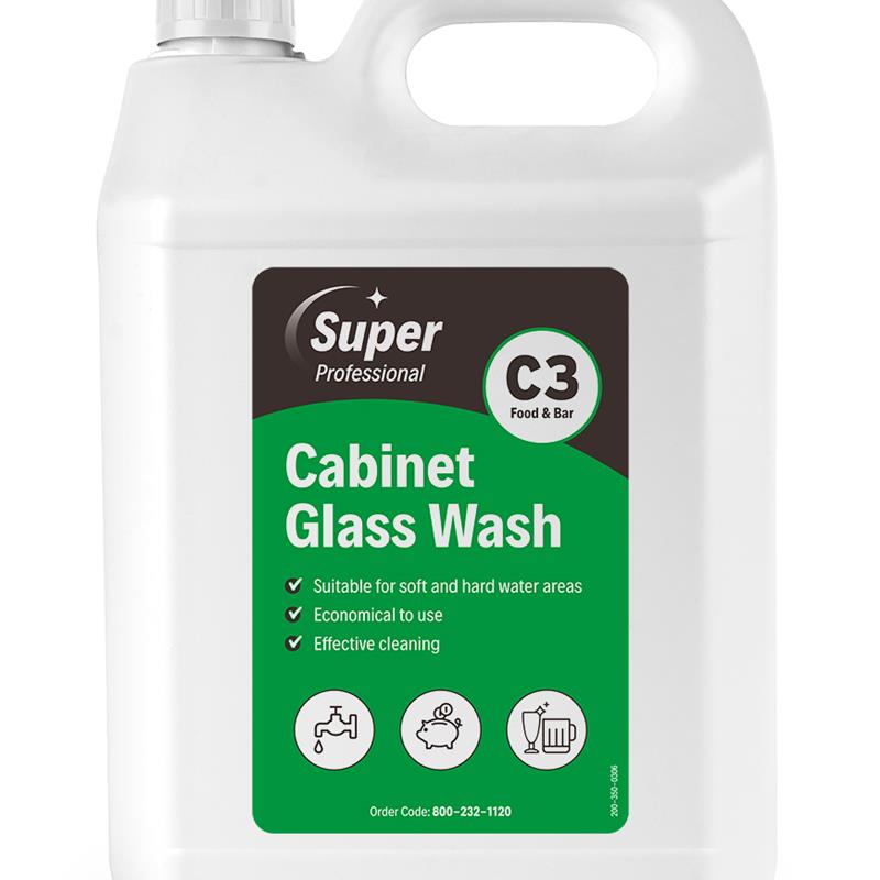 5 L SUPER CABINET GLASSWASH C3