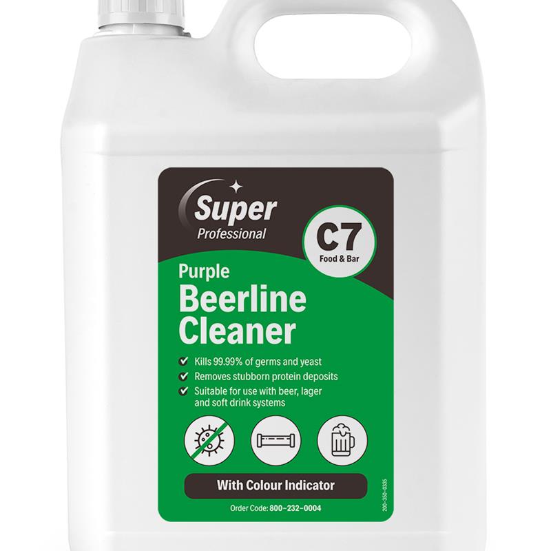 5 L SUPER PURPLE BEERLINE CLEANER C7