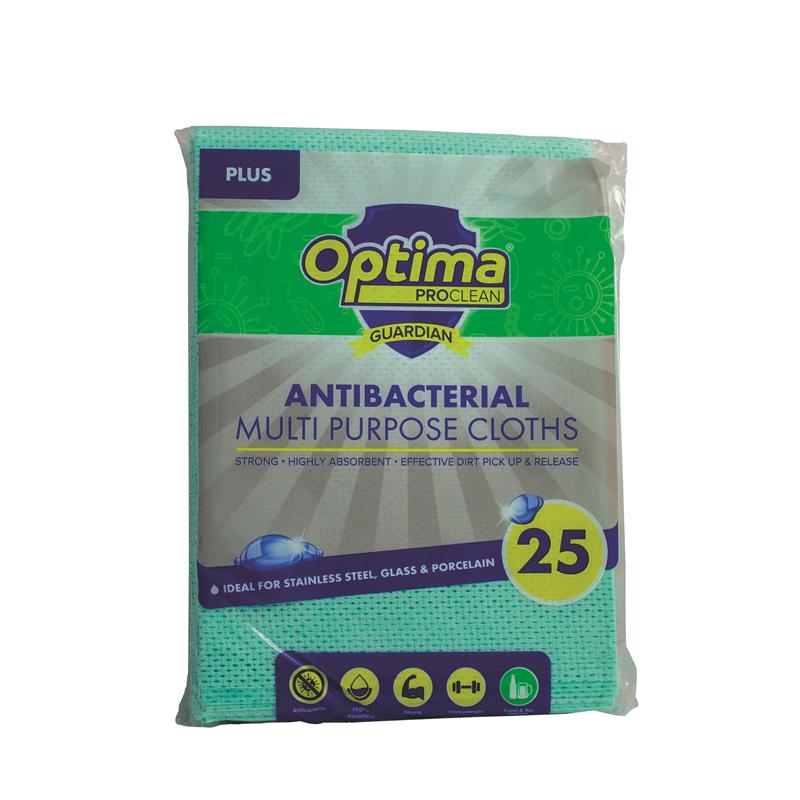 GREEN ANTIBACTERIAL ENVIRO WIPE CLOTHS