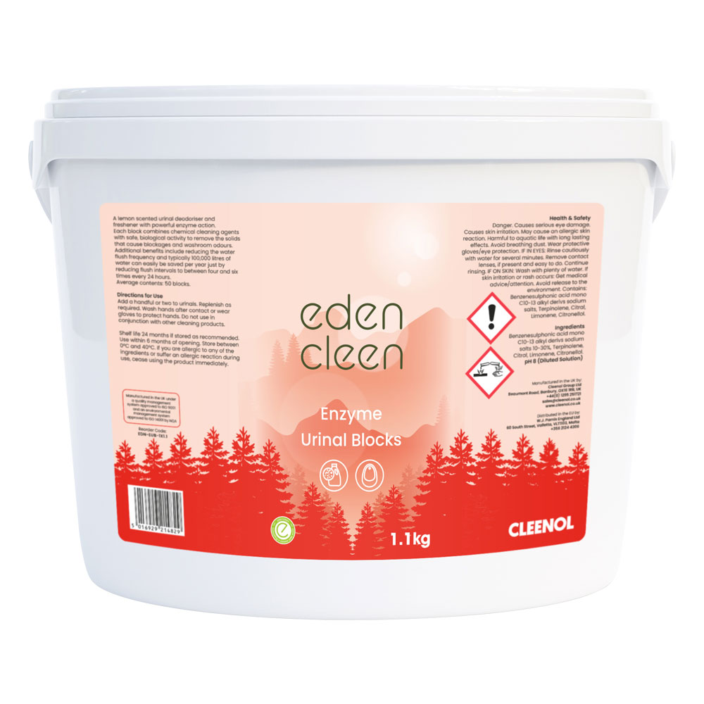 Edencleen Enzyme Urinal Blocks - 1.1kg