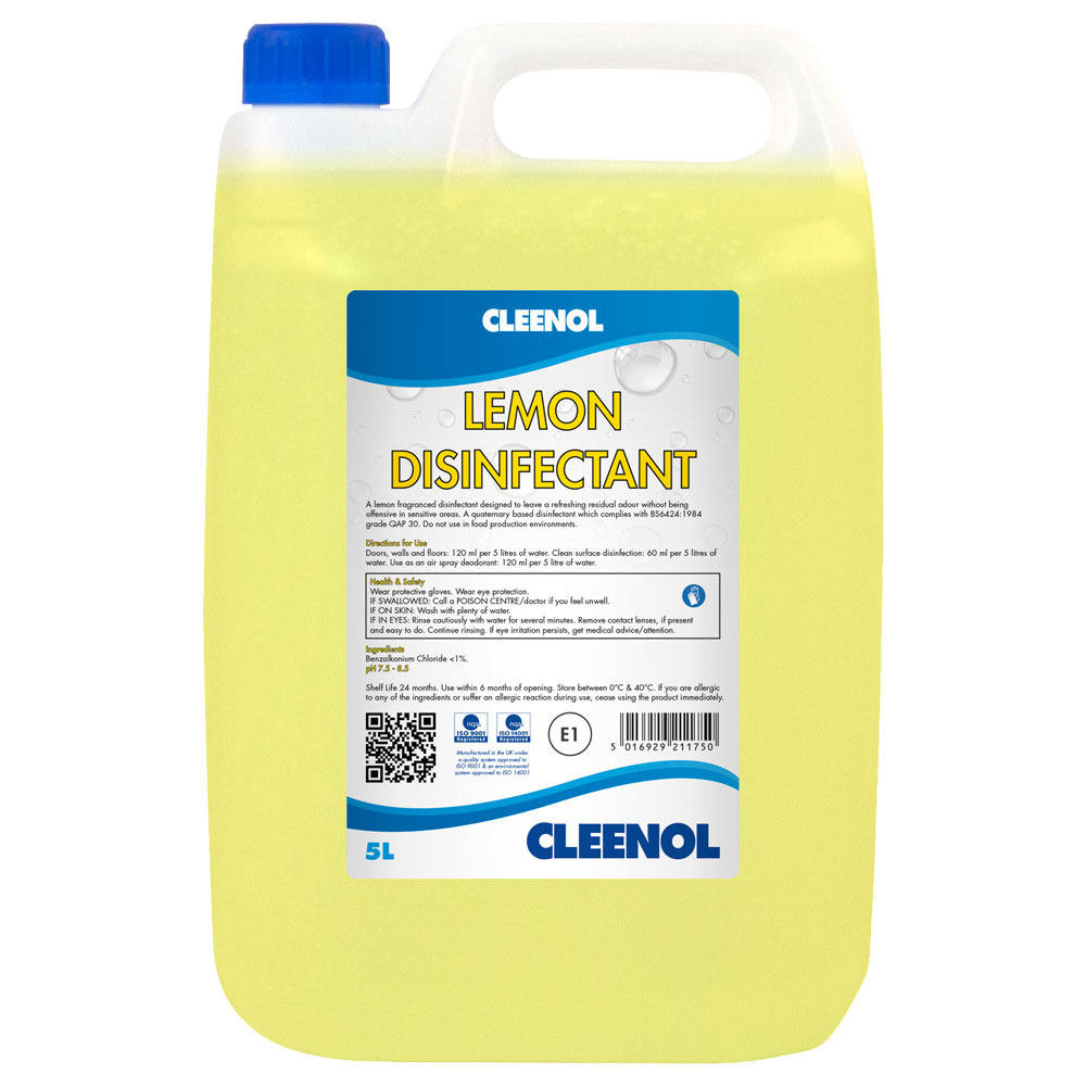 Lemon Disinfectant - 5L
