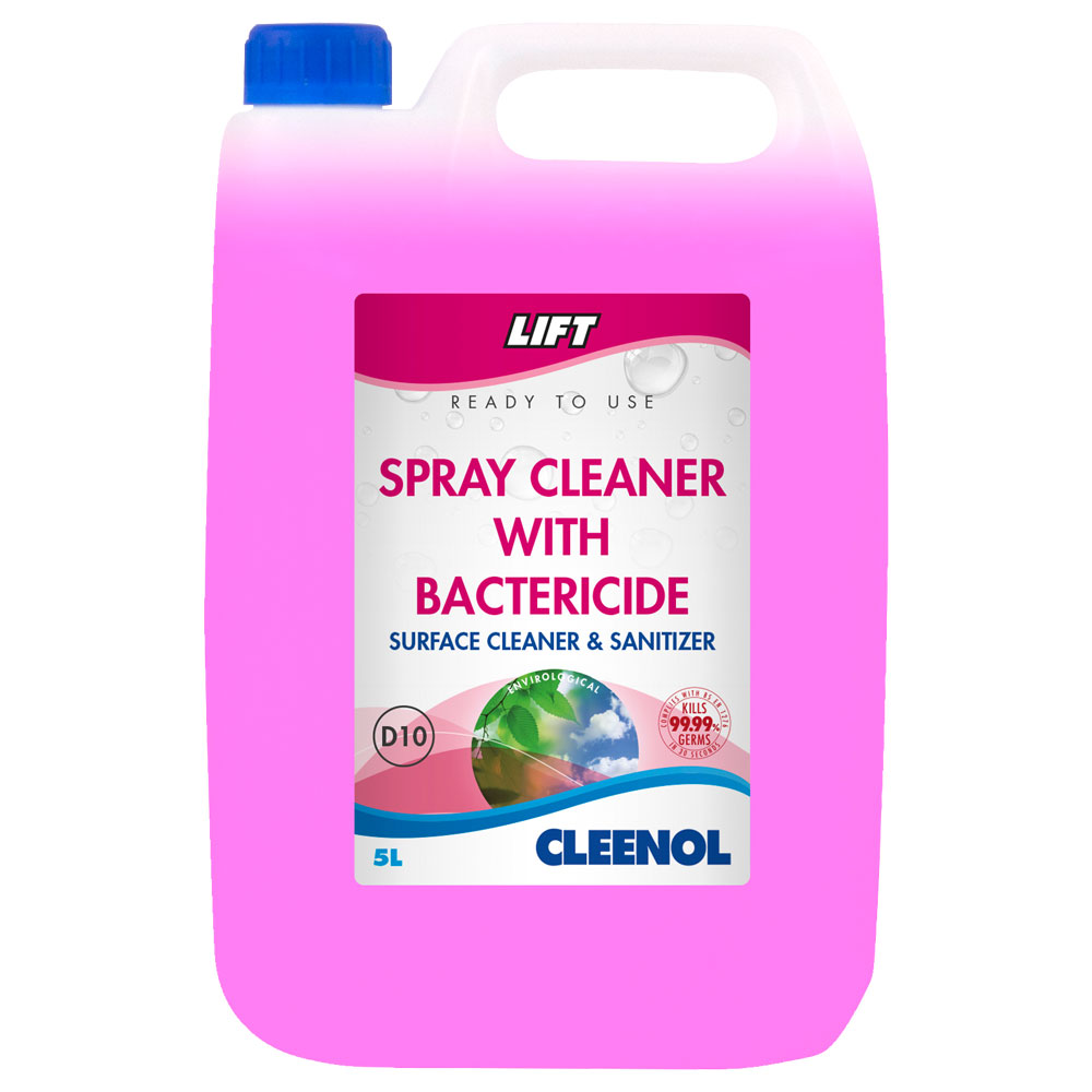 Lift Spray Cleaner with Bactericide - 5L