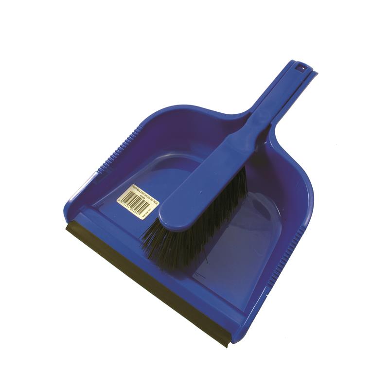 STIFF DUST PAN & BRUSH SET