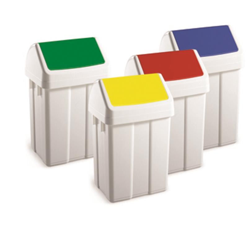 5OLTR PLASTIC FLIP TOP BIN