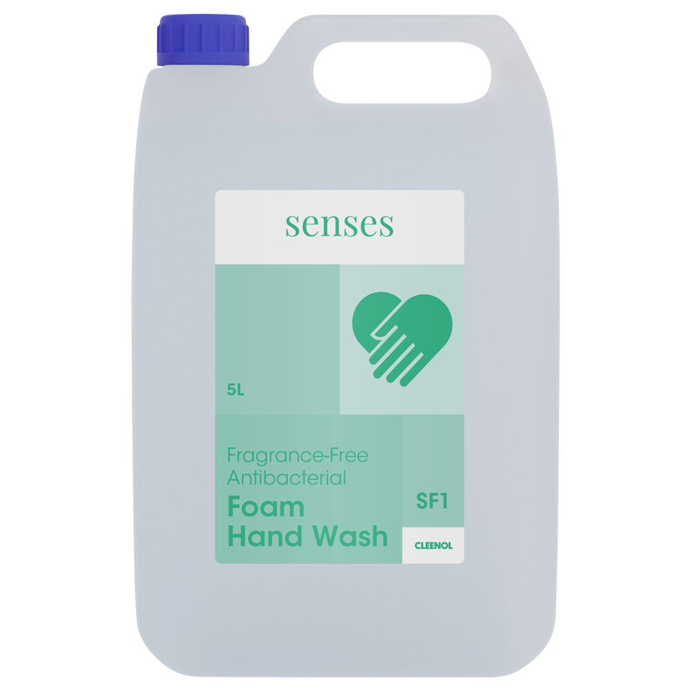 SENSES  ANTIBACTERIAL FRAGRANCE FREE FOAM HAND WASH