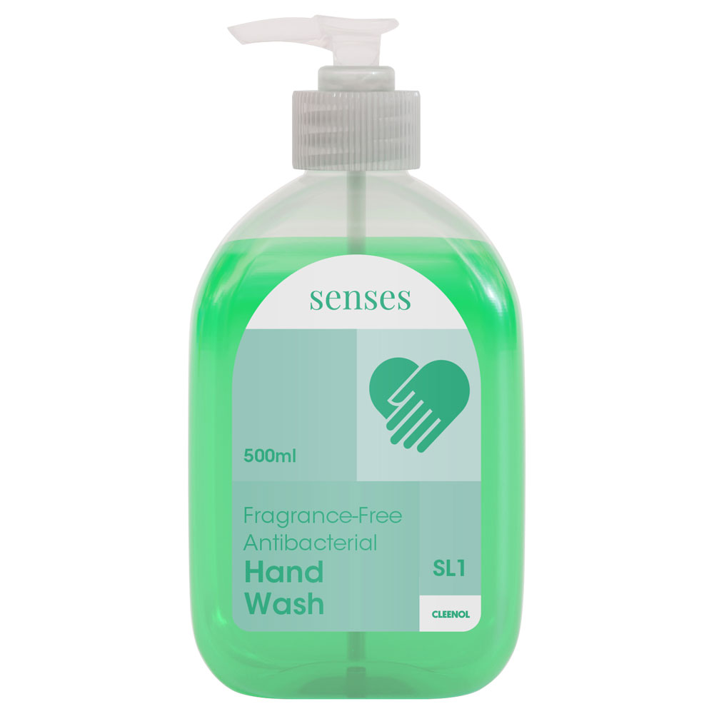 Senses Fragrance-Free Antibacterial Hand Wash - 500ML