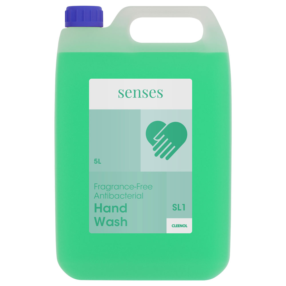 Senses Fragrance-Free Antibacterial Hand Wash - 5L
