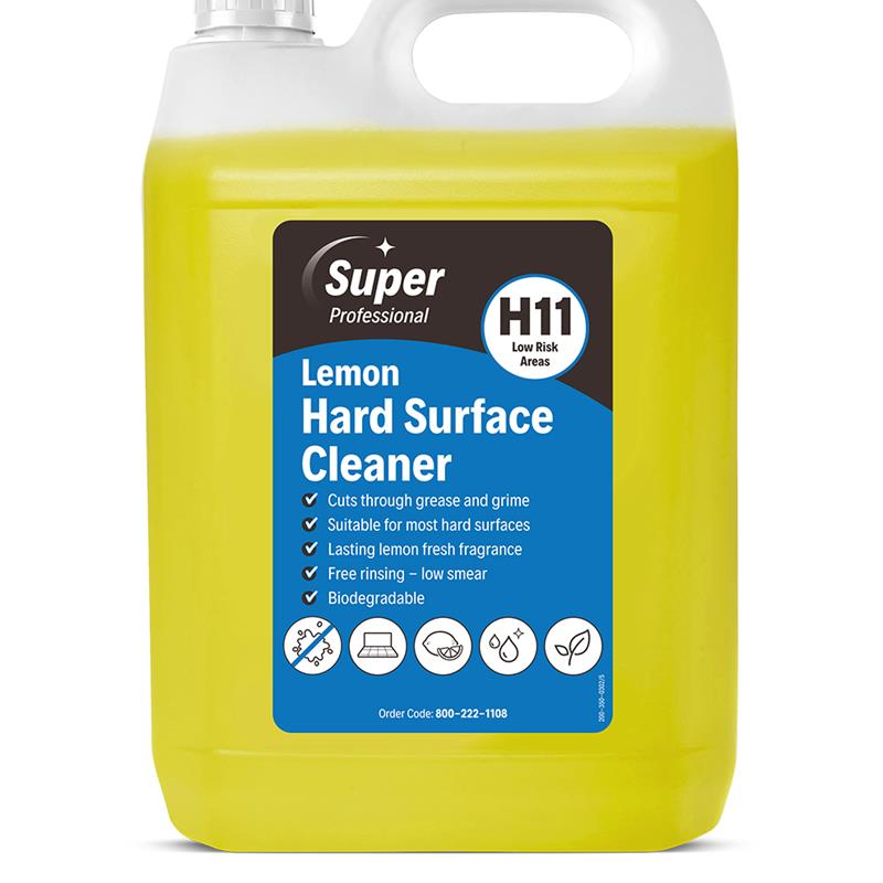5 L SUPER LEMON HARD SURFACE CLEANER H11