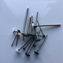 PLASTIC HEADED PINS AND NAILS